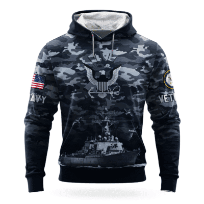 US NAVY 250th Years Of Service All-over Hoodie