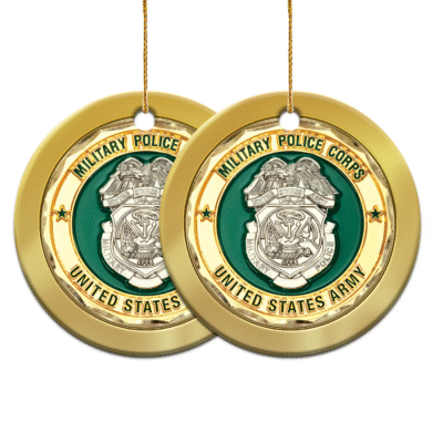 US ARMY  250th Years Of Service Ceramic Ornament