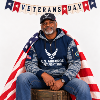 US AIR FORCE 78TH Years Of Service Quarter Zip Hoodie