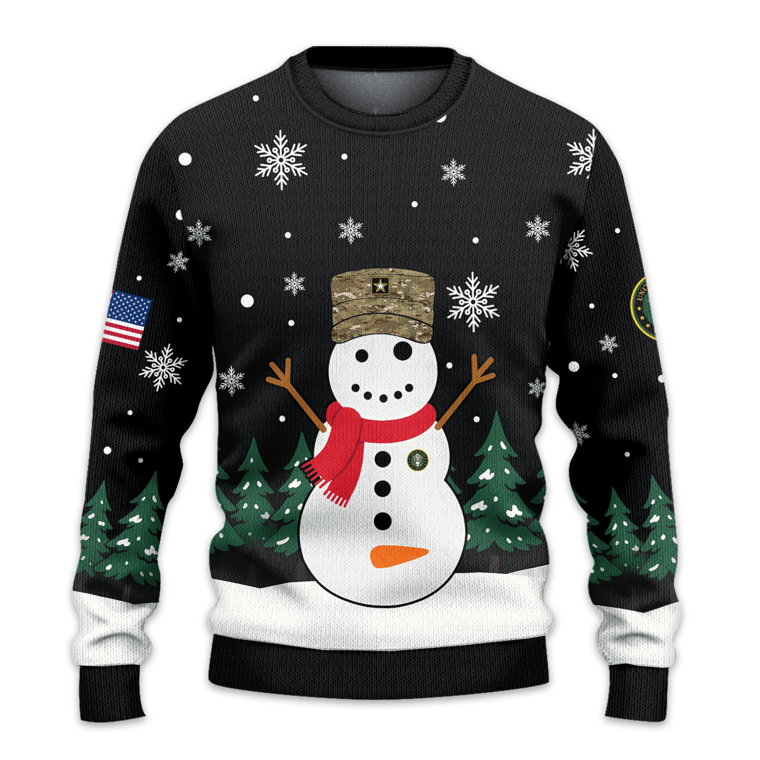 Army Ugly Christmas Sweaters