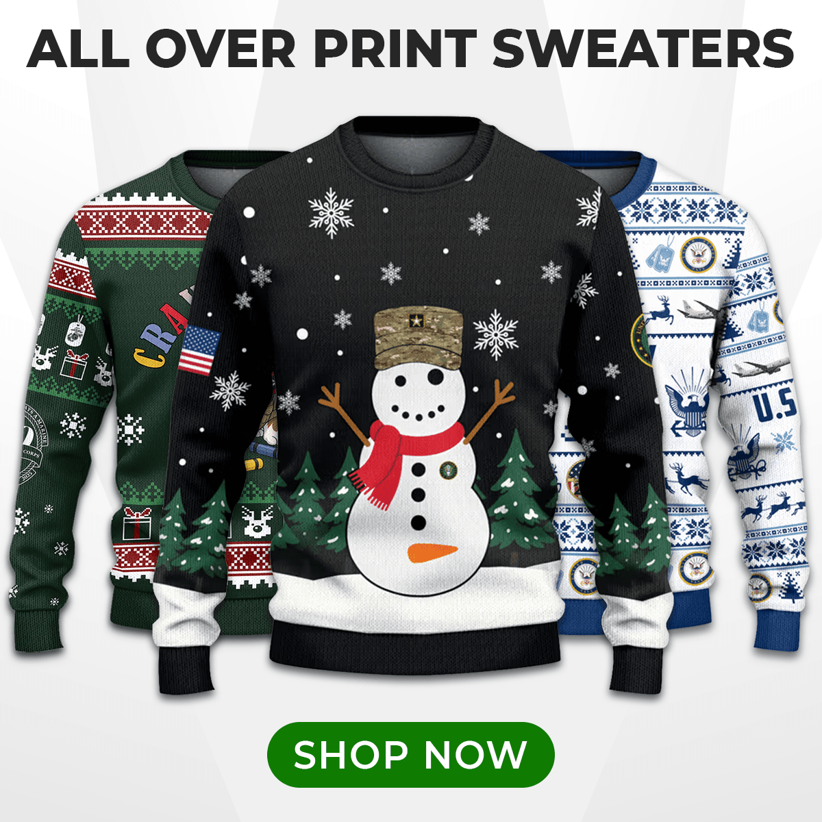 All-over-print Sweaters