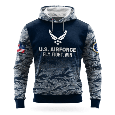 US Air Force 78th Years Of Service All-over Hoodie