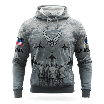 US Air Force 78th Years Of Service All-over Hoodie