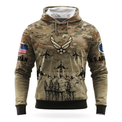 US Air Force 78th Years Of Service All-over Hoodie