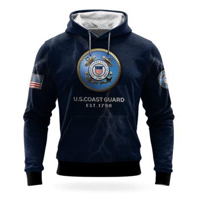 US Coast Guard All-over Hoodie
