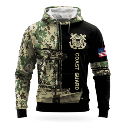 US Coast Guard All-over Hoodie