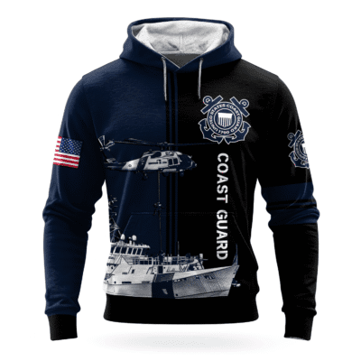 US Coast Guard All-over Hoodie