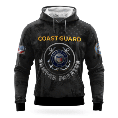 US Coast Guard All-over Hoodie