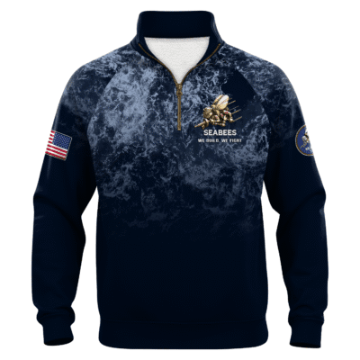 US Navy Navair Quarter Zip Sweatshirt
