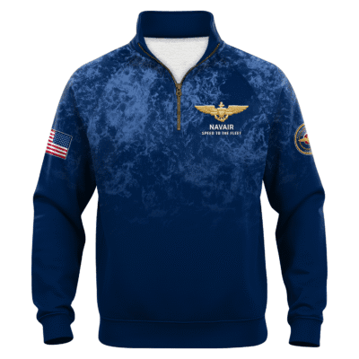 US Navy Navair Quarter Zip Sweatshirt