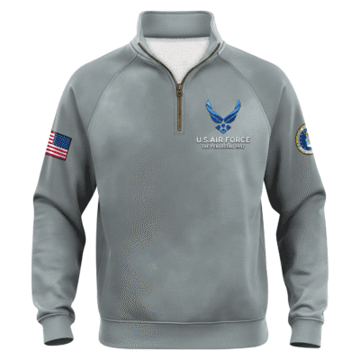 US Air Force Quarter Zip Sweatshirt