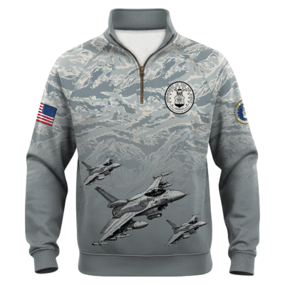 US Air Force Quarter Zip Sweatshirt
