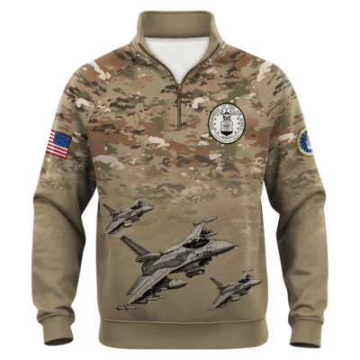 US Air Force Quarter Zip Sweatshirt
