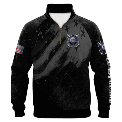 US Coast Guard Quarter Zip Sweatshirt