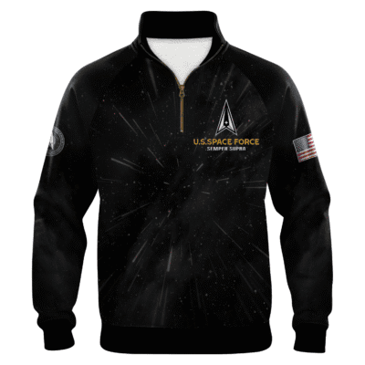 US Space Force Quarter Zip Sweatshirt