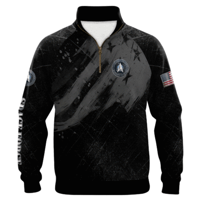 US Space Force Quarter Zip Sweatshirt