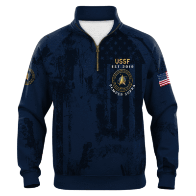 US Space Force Quarter Zip Sweatshirt