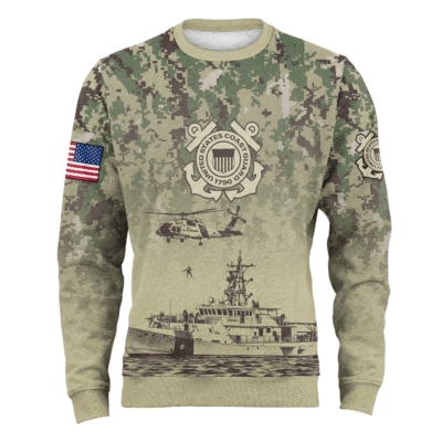 US Coast Guard Fleece Sweatshirt