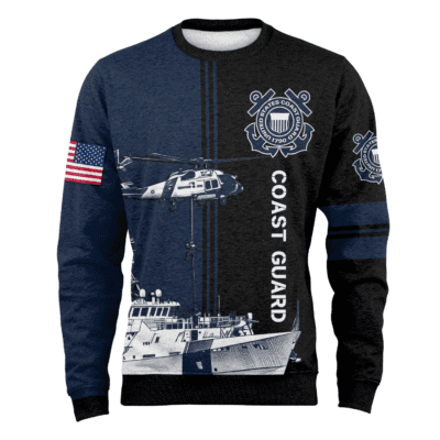 US Coast Guard Fleece Sweatshirt
