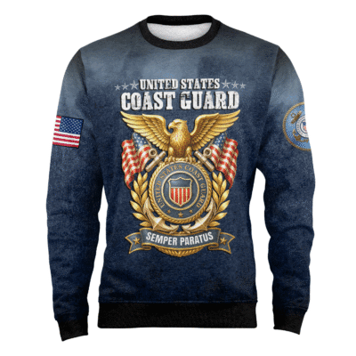 US Coast Guard Fleece Sweatshirt