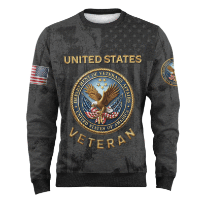 US Veteran Fleece Sweatshirt