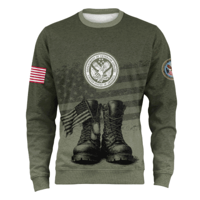 US Veteran Fleece Sweatshirt