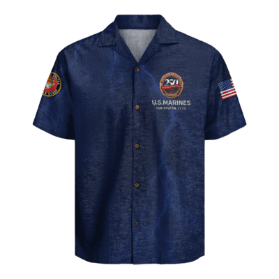 US MARINE Hawaiian Shirt