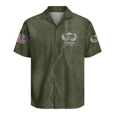 US Army AirBorne Hawaiian Shirt
