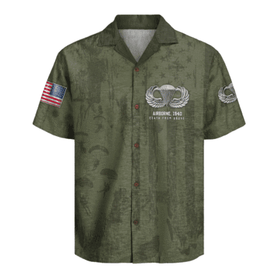 US Army AirBorne Hawaiian Shirt