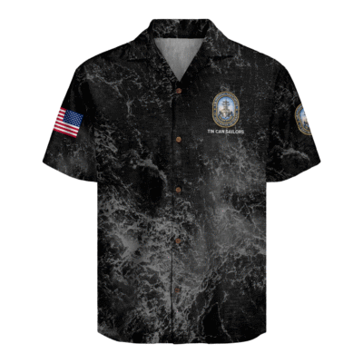 US Navy Tin Can Sailors Hawaiian Shirt