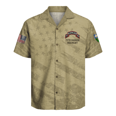 US Army 75th Ranger Regiment Hawaiian Shirt