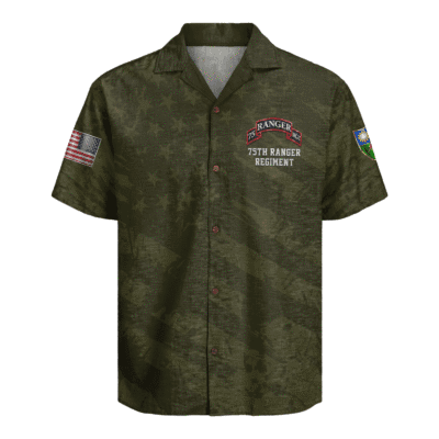 US Army 75th Ranger Regiment Hawaiian Shirt
