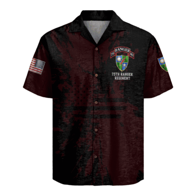 US Army 75th Ranger Regiment Hawaiian Shirt