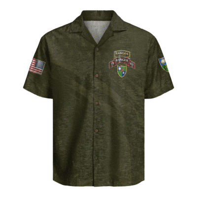 US Army 75th Ranger Regiment Hawaiian Shirt