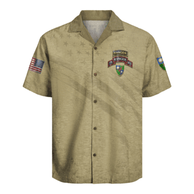 US Army 75th Ranger Regiment Hawaiian Shirt