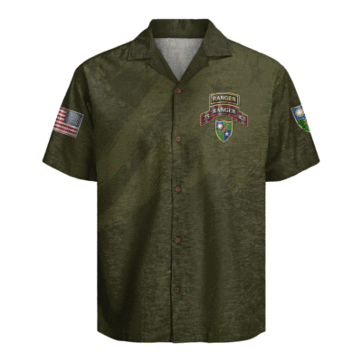 US Army 75th Ranger Regiment Hawaiian Shirt