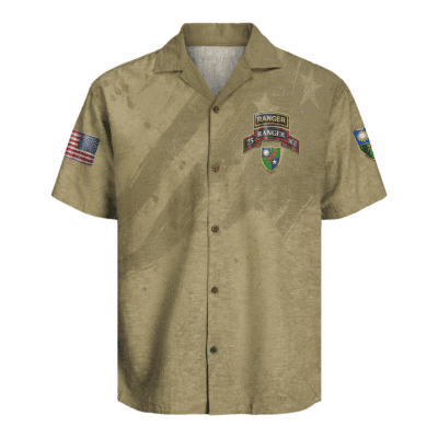 US Army 75th Ranger Regiment Hawaiian Shirt