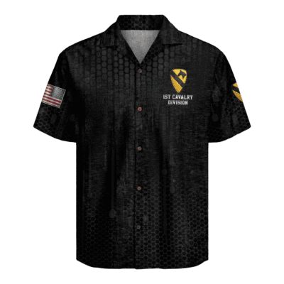 US Army 1st Cavalry Division Regiment Hawaiian Shirt
