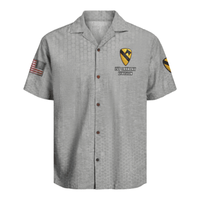 US Army 1st Cavalry Division Regiment Hawaiian Shirt