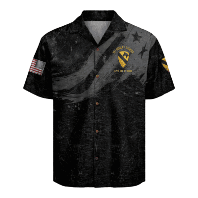 US Army 1st Cavalry Division Regiment Hawaiian Shirt