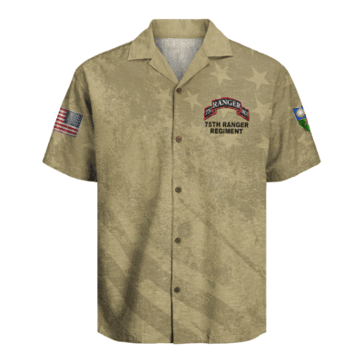US Army 75th Ranger Regiment Hawaiian Shirt