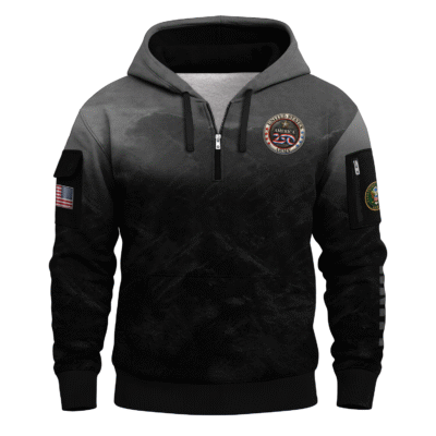 America 250 – US Army All-Over Quarter Zip Hoodie