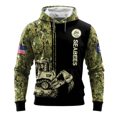 US Navy SeaBees All-over Hoodie