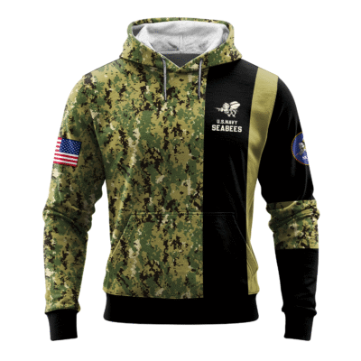 US Navy SeaBees All-over Hoodie