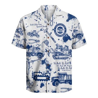 EO (Equipment Operator) Seabees – U.S. Navy Hawaiian Shirt