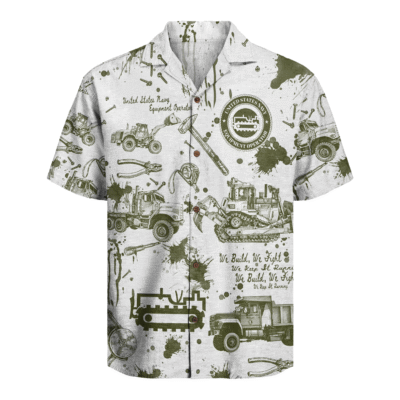 EO (Equipment Operator) Seabees – U.S. Navy Hawaiian Shirt