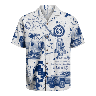 EA (Engineering Aid) Seabees – U.S. Navy Hawaiian Shirt
