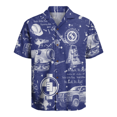 EA (Engineering Aid) Seabees – U.S. Navy Hawaiian Shirt