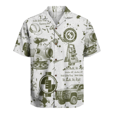 EA (Engineering Aid) Seabees – U.S. Navy Hawaiian Shirt