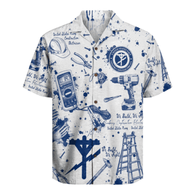 CE (Construction Electrician) Seabees – U.S. Navy Hawaiian Shirt